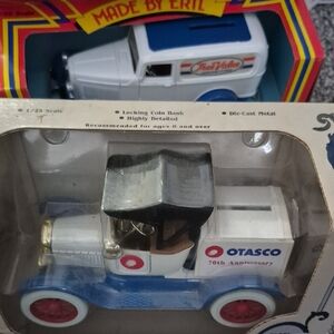 70th Anniversary White & Blue Die-Cast Toy Truck